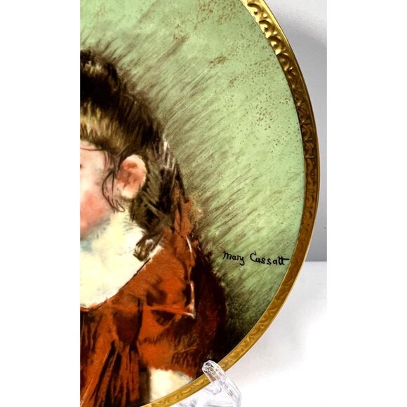 Mary Cassatt Limited Edition Plate "Young Girls" - Picture 2 of 7